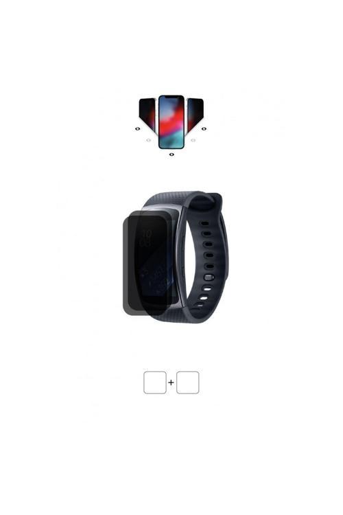 Samsung Gear Fit 2 Akıllı Saat Mat Hayalet Ekran Koruyucu Poliüretan Film