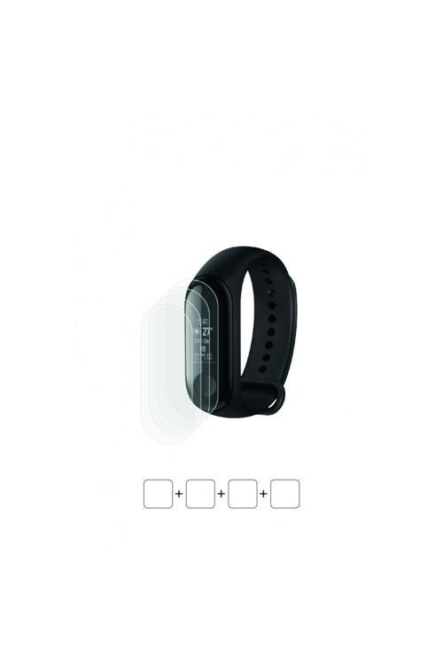 Xiaomi Mi Band 3 Uyumlu Akılı Saat Ekran Koruyucu Poliüretan Film