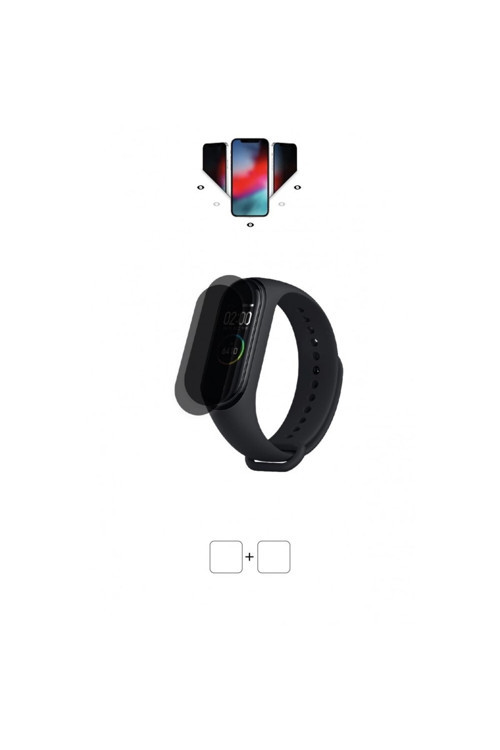 Xiaomi Mi Band 4 Uyumlu Akılı Saat Mat Hayalet Ekran Koruyucu