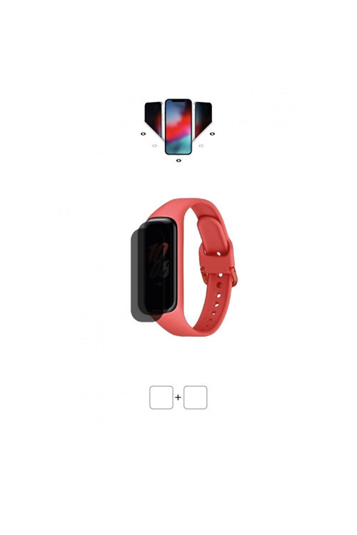 Samsung Galaxy Fit 2 Akıllı Saat Mat Hayalet Ekran Koruyucu Poliüretan Film