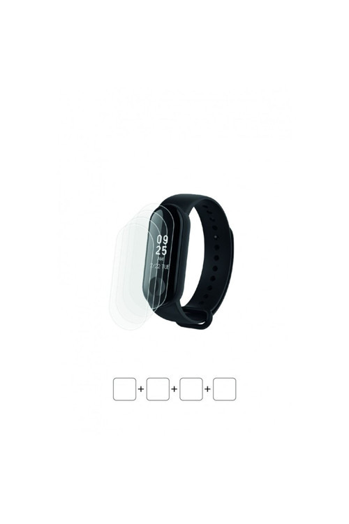 Xiaomi Mi Band 3i Uyumlu Akılı Saat Ekran Koruyucu Poliüretan Film