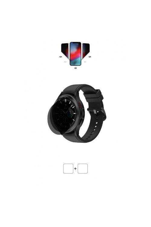 Samsung Galaxy Watch 4 Classic 46 Mm Akıllı Saat Mat Hayalet Ekran Koruyucu Poliüretan Film