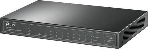 Tl-Sg1210P 8 Port 10-100-1000 Poe+ Switch 1 Port Sfp Çelik Kasa Rack Mount