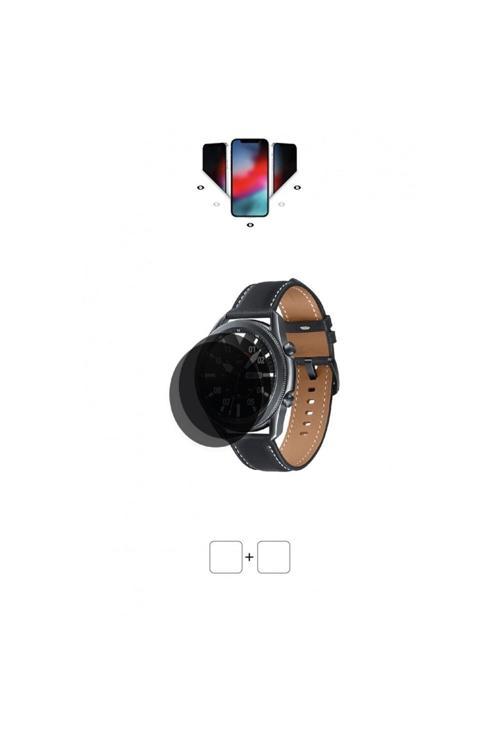 Samsung Galaxy Watch 3 45 Mm Akıllı Saat Mat Hayalet Ekran Koruyucu Poliüretan Film