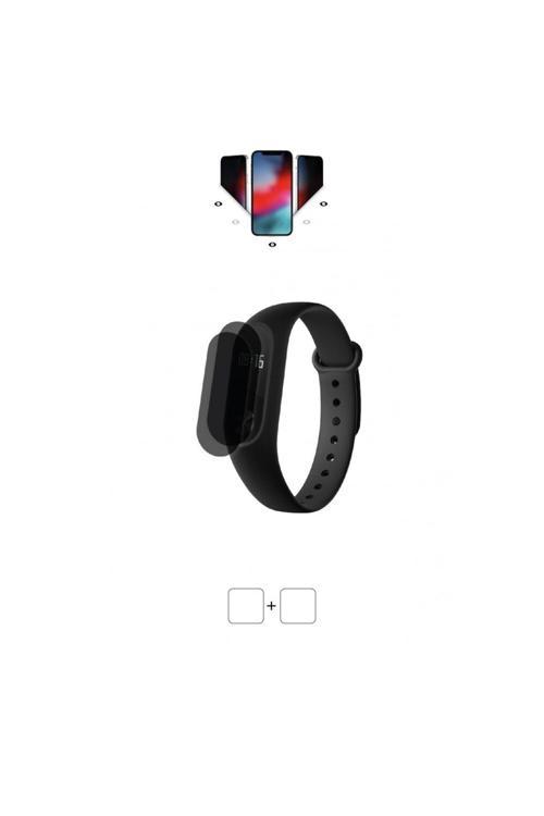 Xiaomi Mi Band 2 Uyumlu Akılı Saat Mat Hayalet Ekran Koruyucu