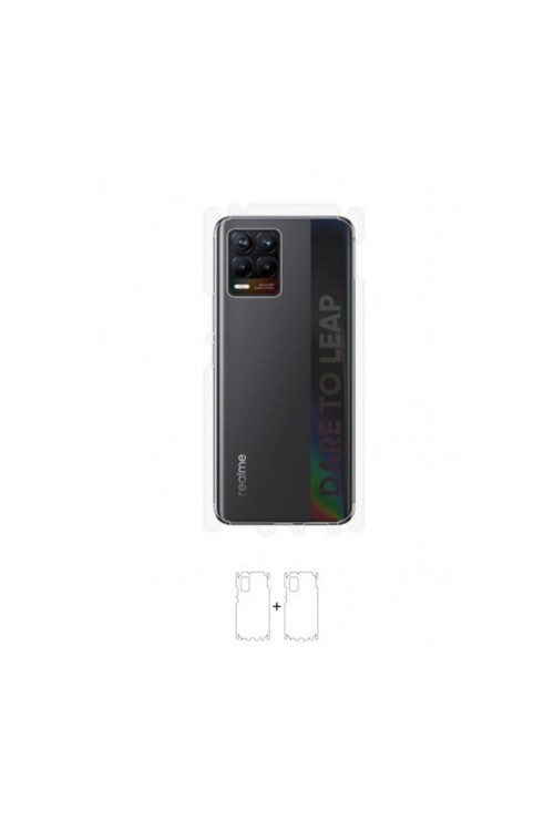 Realme 8 Arka Yan Koruyucu Darbe Emici Poliüretan Film Amerika Üretimi