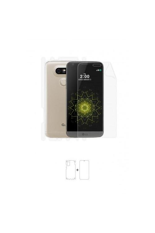 Lg G5 360 ° Full Body Ekran Koruyucu Kaplama Ön Arka Yan Darbe Emici Poliüretan Film