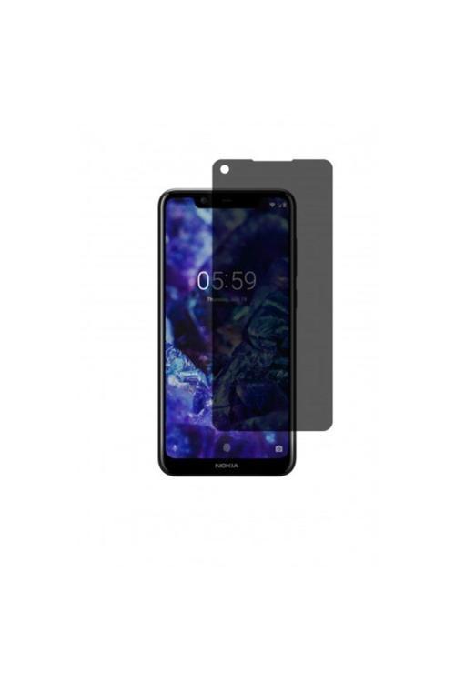 Nokia 5.1 Plus Mat Hayalet Ekran Koruyucu Kaplama Yandan Bakınca Görünmeyen Privacy Ekran Koruyucu