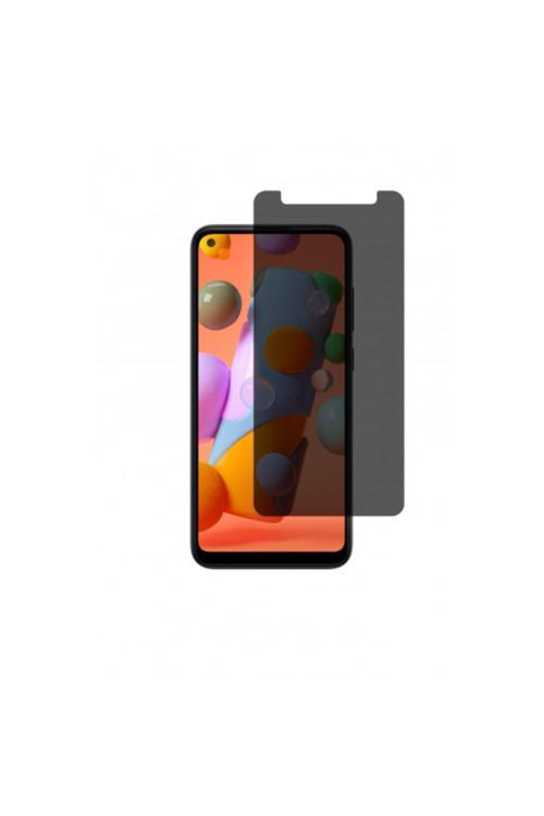 Galaxy A11 Mat Hayalet Ekran Koruyucu Kaplama Yandan Bakınca Görünmeyen Privacy Ekran Koruyucu