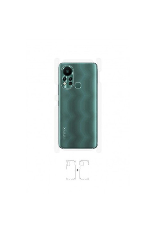 Infinix Hot 11s Arka Yan Koruyucu Darbe Emici Poliüretan Film Amerika Üretimi