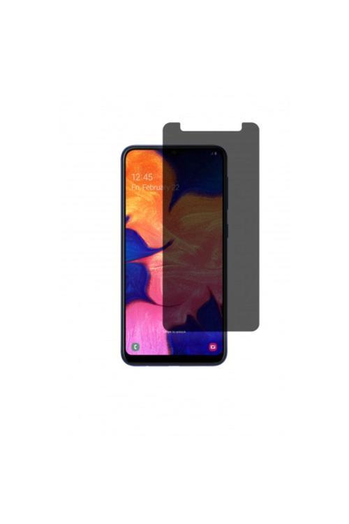 Galaxy A10 Mat Hayalet Ekran Koruyucu Kaplama Yandan Bakınca Görünmeyen Privacy Ekran Koruyucu