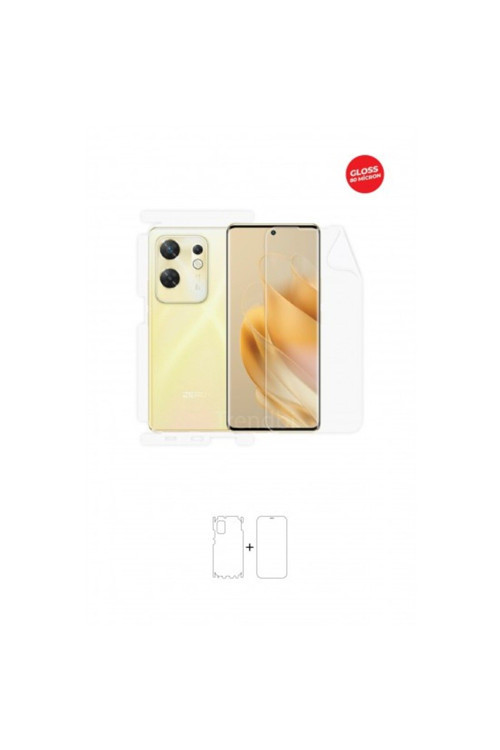 İnfinix Zero 30 360 ° Full Body Ekran Koruyucu Kaplama Ön Arka Yan Darbe Emici Hd Film