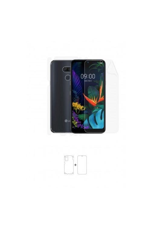 Lg K50 360 ° Full Body Ekran Koruyucu Kaplama Ön Arka Yan Darbe Emici Poliüretan Film