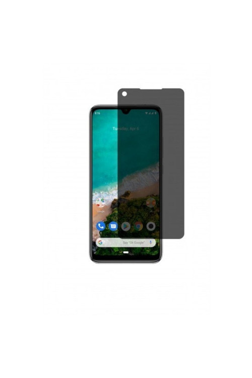 Xiaomi Mi A3 Mat Hayalet Ekran Koruyucu Kaplama Yandan Bakınca Görünmeyen Privacy Ekran Koruyucu