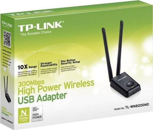 Tl-Wn8200Nd 300 Mbps Çift Antenli Masa Üstü Kablosuz Adaptör Ethernet Kartı