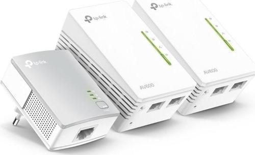 Tl-Wpa4220T Kit 300 Mbps 3 Lü Kit Powerline Adaptör Ağ Kiti