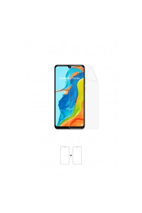 Huawei P30 Lite Ekran Koruyucu Kaplama Darbe Emici Poliüretan Film Amerika Üretimi
