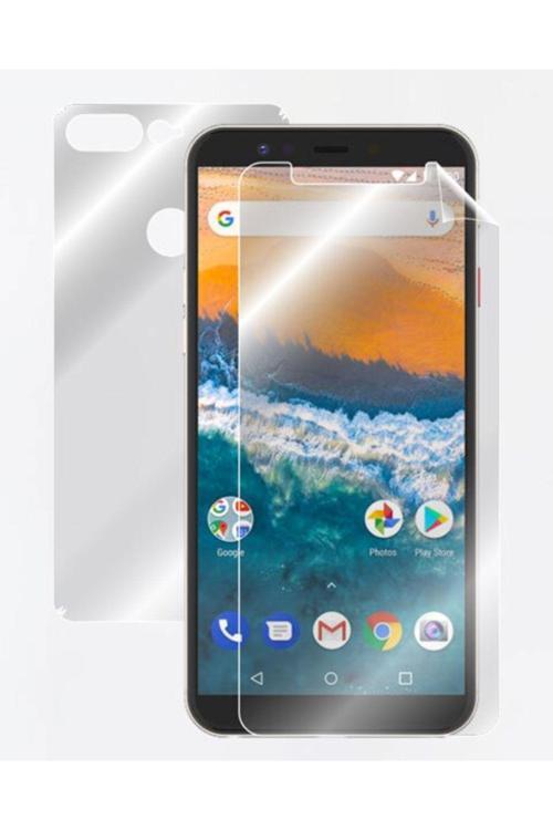 General Mobile 9 Pro 360 ° Full Body Ekran Koruyucu Kaplama Ön Arka Yan Darbe Emici Poliüretan Film