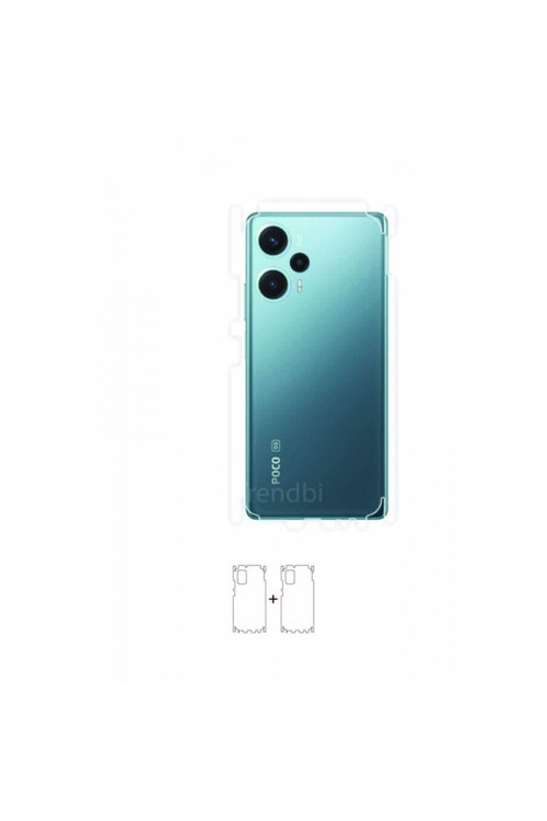 Xiaomi Poco F5 Arka ve Yan Kaplama 2 Adet Poliüretan Film
