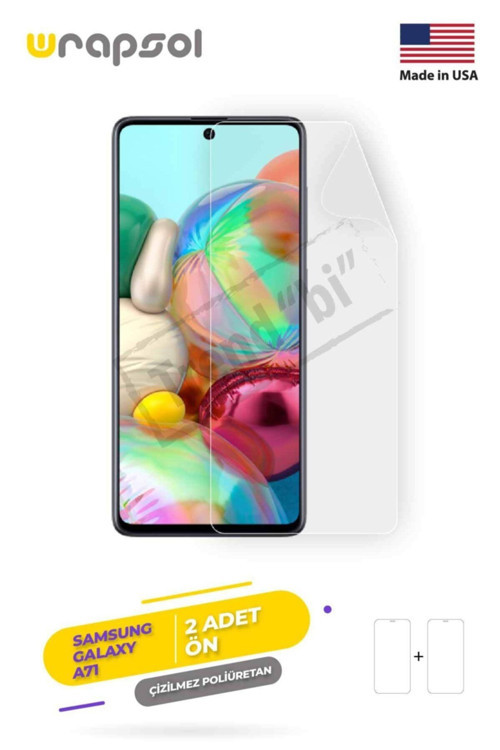 Galaxy A71 Ekran Koruyucu Kaplama Darbe Emici Poliüretan Film Amerika Üretimi