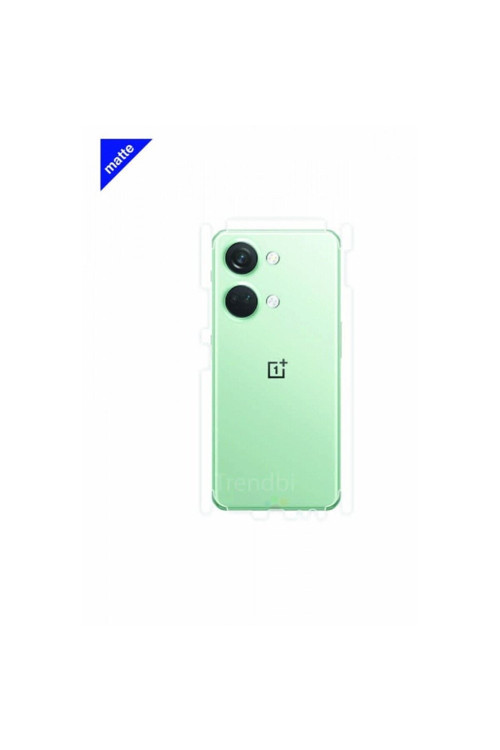 Oneplus Nord 3 Mat Arka ve Yan Kaplama Leke Bırakmayan Poliüretan Film