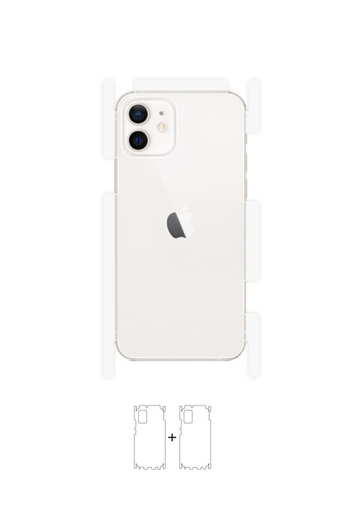 Iphone 12 Arka Yan Koruyucu Darbe Emici Poliüretan Film Amerika Üretimi