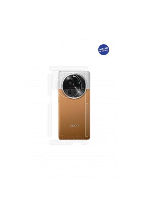 OPPO FİND X6 PRO MAT ARKA KAMERA VE ÜST KISMI KORUYAN TPU FİLM