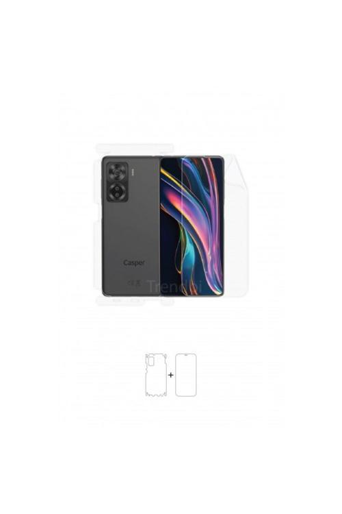 Casper Via X40 360 ° Full Body Ekran Koruyucu Kaplama Ön Arka Yan Darbe Emici Poliüretan Film