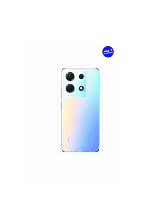 Infinix Note 30 Mat Arka ve Yan Kaplama Köşeler Dahil Kaplayan Hd Film