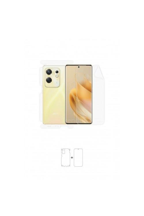 İnfinix Zero 30 360 ° Full Body Ekran Koruyucu Kaplama Ön Arka Yan Darbe Emici Poliüretan Film