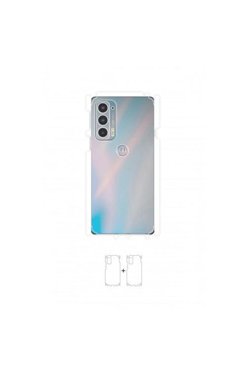 Motorola Edge 20 Arka Yan Koruyucu Darbe Emici Poliüretan Film Amerika Üretimi