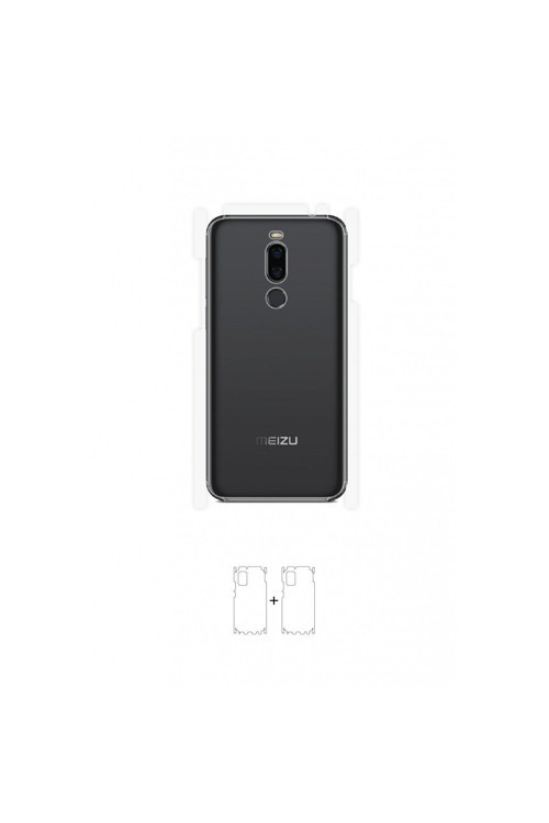 Meizu X8 Arka Yan Koruyucu Darbe Emici Poliüretan Film Amerika Üretimi