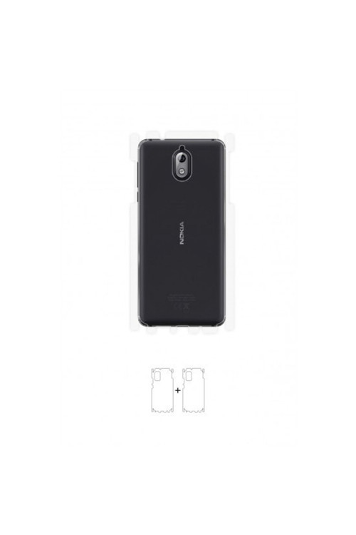Nokia 3.1 Arka Yan Koruyucu Darbe Emici Poliüretan Film Amerika Üretimi