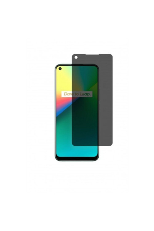Realme 7i Mat Hayalet Ekran Koruyucu Kaplama Yandan Bakınca Görünmeyen Privacy Ekran Koruyucu