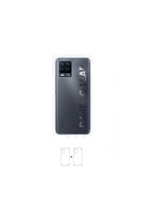 Realme 8 Pro Arka Yan Koruyucu Darbe Emici Poliüretan Film Amerika Üretimi