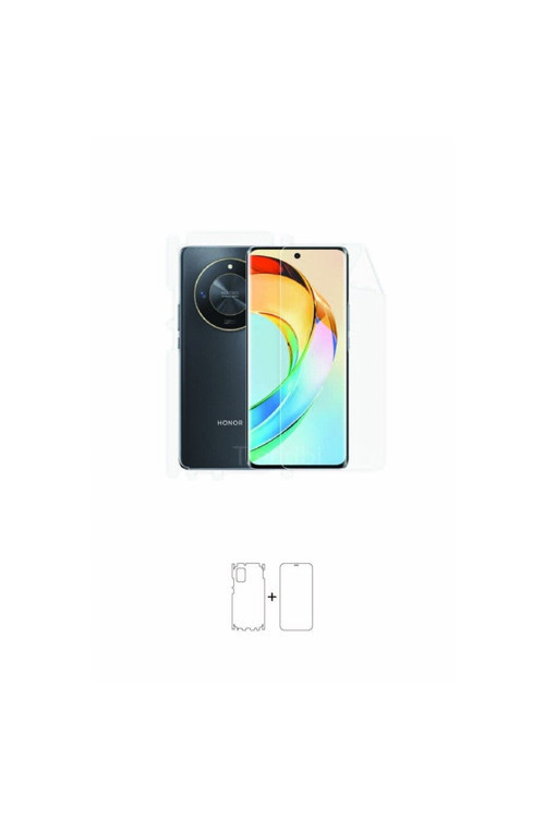 Honor X50 Full Body 360 Derece Kaplama Ön Arka ve Yanlar Dahil Koruyucu Film
