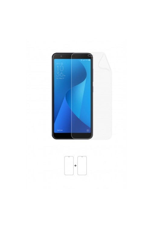 Asus Zenfone Max Plus Ekran Koruyucu Kaplama Darbe Emici Poliüretan Film Amerika Üretimi