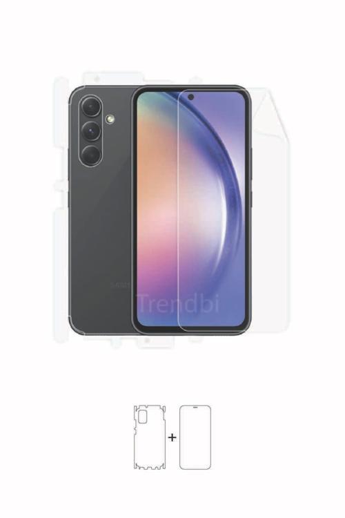 Samsung Galaxy A54 Ön Arka ve Yanlar Dahil Full Body 360 Derece Kaplama Poliüretan Film