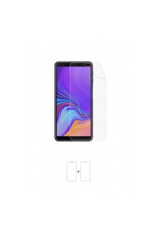 Galaxy A7 2018 Ekran Koruyucu Kaplama Darbe Emici Poliüretan Film Amerika Üretimi