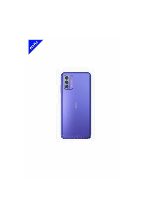 Nokia G42 Mat Arka ve Yan Kaplama Köşeler Dahil Kaplayan Poliüretan Film