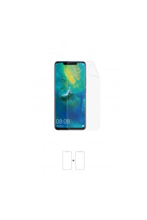 Huawei Mate 20 Pro Ekran Koruyucu Kaplama Darbe Emici Poliüretan Film Amerika Üretimi