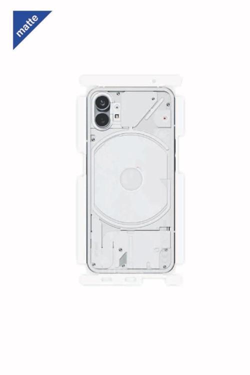 Nothing Phone 1 Mat Arka Ve Yan Kaplama Koruyucu Film