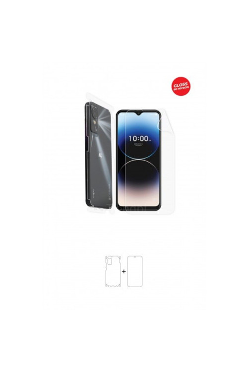 Mipo M46 Pro Ön, Arka ve Yan 360 Derece Tam Kaplama Tpu Film