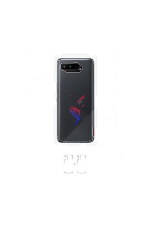 Asus Rogphone 5 Arka Yan Koruyucu Darbe Emici Poliüretan Film Amerika Üretimi
