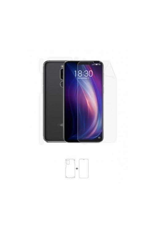 Meizu X8 360 ° Full Body Ekran Koruyucu Kaplama Ön Arka Yan Darbe Emici Poliüretan Film