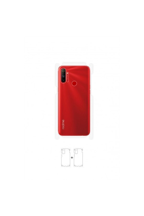 Realme C3 Arka Yan Koruyucu Darbe Emici Poliüretan Film Amerika Üretimi