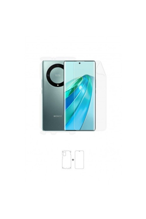 Honor X9A 360 ° Full Body Ekran Koruyucu Kaplama Ön Arka Yan Darbe Emici Poliüretan Film