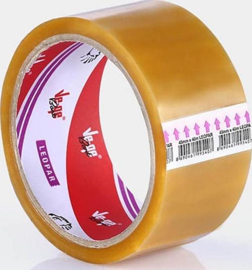 Koli Bandı Leopar 48 X 100 Şeffaf (6 Lı Paket)