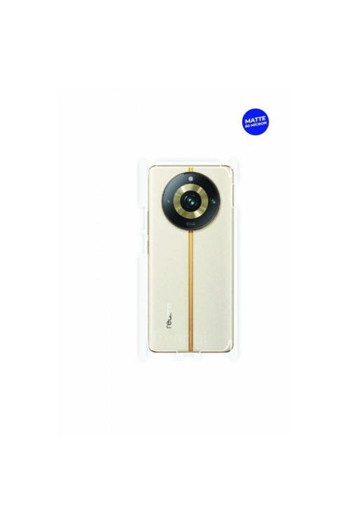 Realme 11 Pro Plus Mat Arka ve Yan Kaplama Tam Kapatan Hd Film