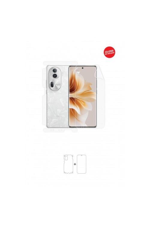 Oppo Reno 11 Pro Ön, Arka ve Yan 360 Derece Tam Kaplama Tpu Film